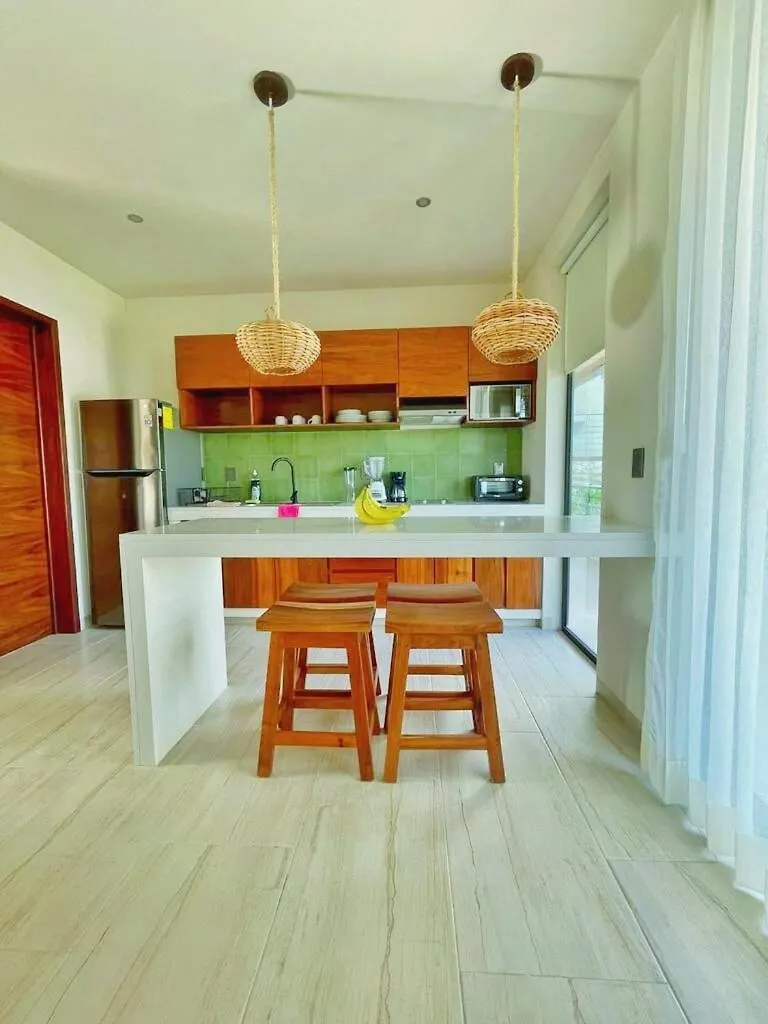 Tulum La Veleta Condo Best Sunrises & Jungle View Near Holistika